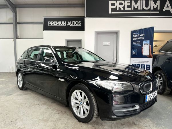 BMW 5-Series Estate, Diesel, 2015, Black