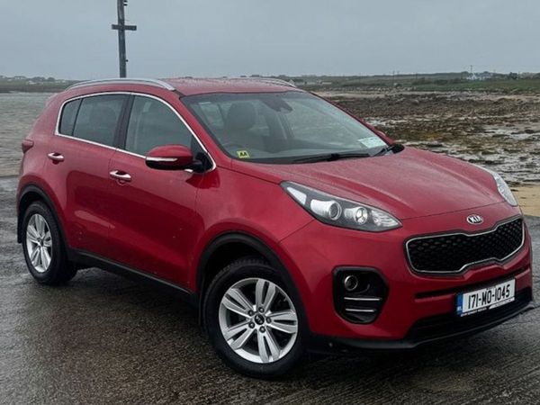 Kia Sportage MPV, Diesel, 2017, Red