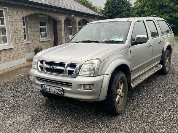 Isuzu D-Max Crew Cab, Diesel, 2005, Silver