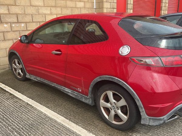 Honda Civic Hatchback, Petrol, 2009, Red