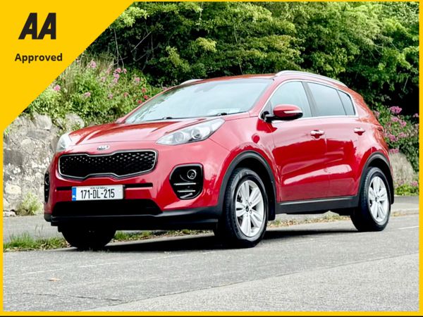 Kia Sportage SUV, Diesel, 2017, Red