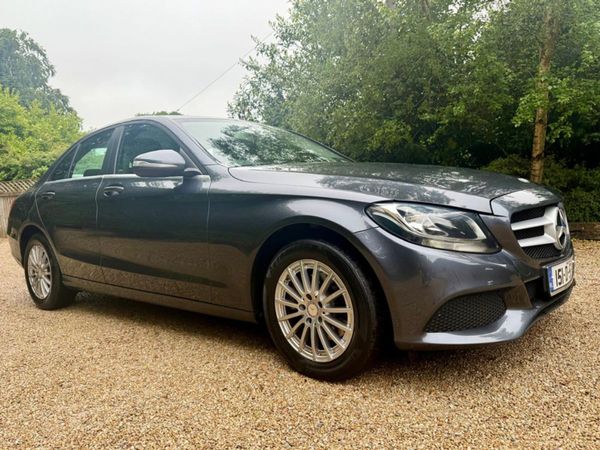 Mercedes-Benz C-Class Saloon, Petrol, 2015, Grey