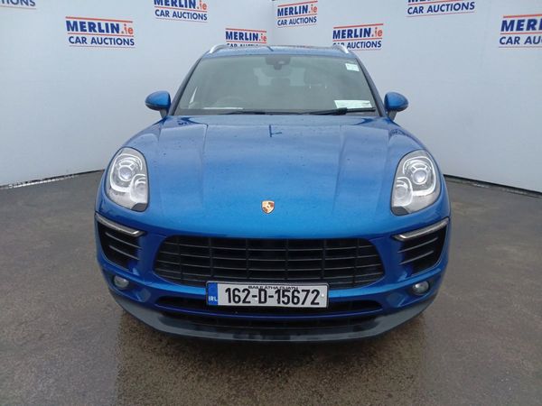 Porsche Macan SUV, Diesel, 2016, Blue