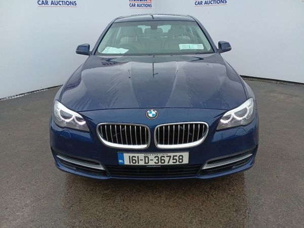 BMW 5-Series Saloon, Diesel, 2016, Blue