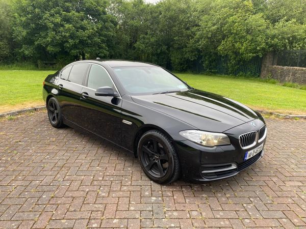 BMW 5-Series Saloon, Diesel, 2014, Black