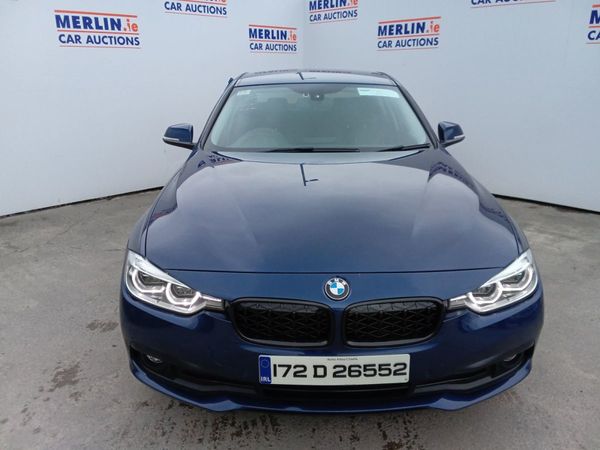 BMW 3-Series Saloon, Diesel, 2017, Blue