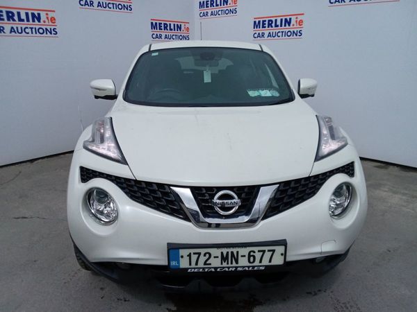 Nissan Juke Hatchback, Petrol, 2017, White