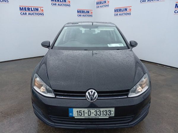 Volkswagen Golf Hatchback, Diesel, 2015, Black