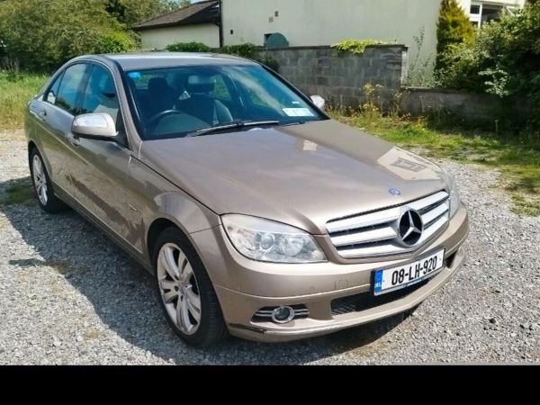 Mercedes-Benz C-Class Saloon, Petrol, 2008, Beige