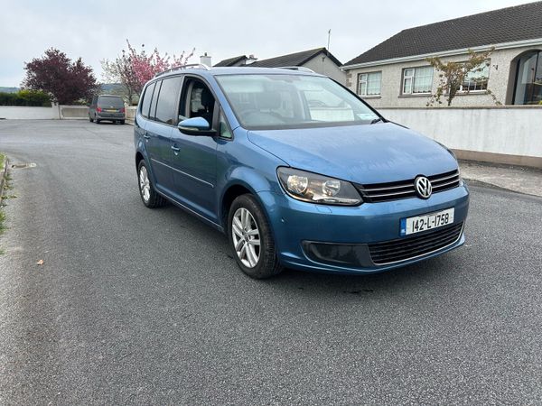 Volkswagen Touran MPV, Diesel, 2014, Blue