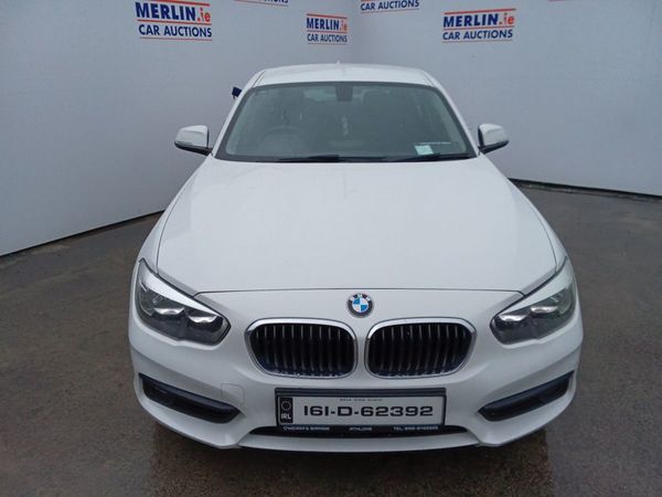 BMW 1-Series Hatchback, Diesel, 2016, White