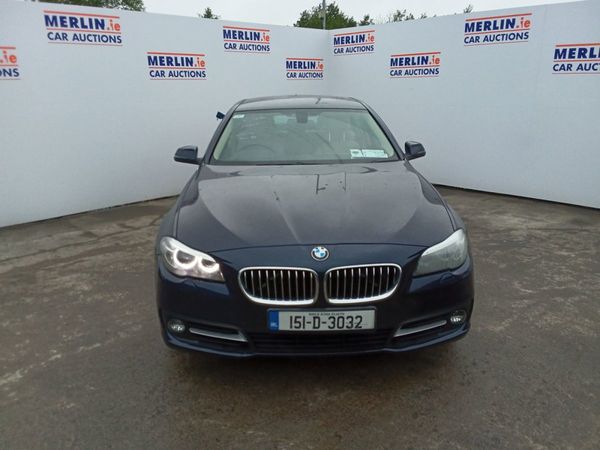 BMW 5-Series Saloon, Diesel, 2015, Blue