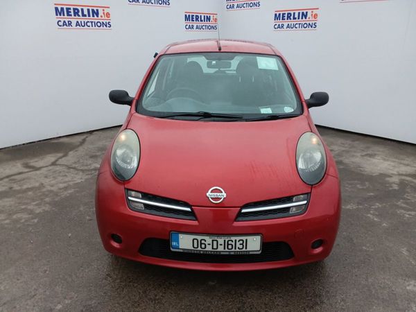 Nissan Micra Hatchback, Petrol, 2006, Red