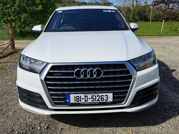 Audi Q7 SUV, Diesel, 2018, White