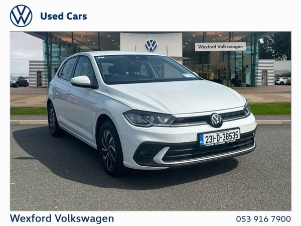 Volkswagen Polo Hatchback, Petrol, 2023, White