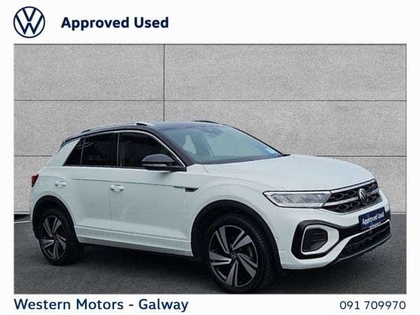Volkswagen T-Roc SUV, Petrol, 2022, White
