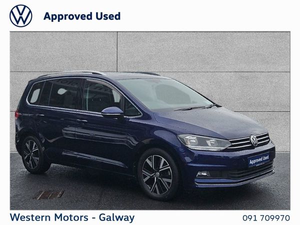 Volkswagen Touran MPV, Diesel, 2021, Blue