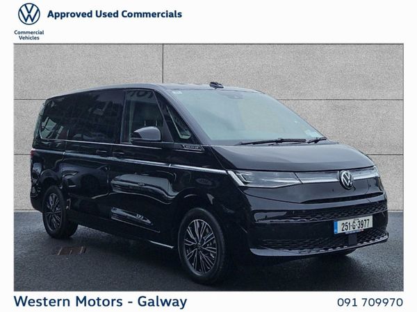 Volkswagen Multivan MPV, Petrol Plug-in Hybrid, 2025, Black