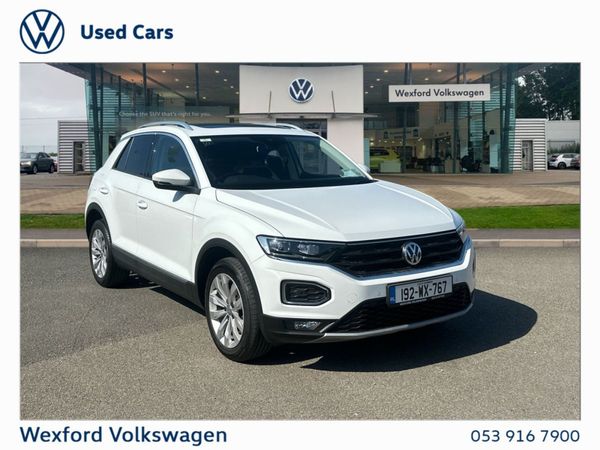 Volkswagen T-Roc SUV, Petrol, 2019, White