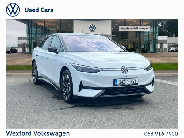 Volkswagen ID.7 Saloon, Electric, 2024, White