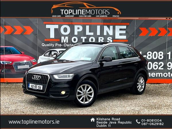 Audi Q3 Estate, Diesel, 2014, Black