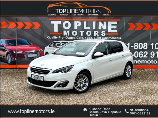 Peugeot 308 Hatchback, Diesel, 2017, Grey