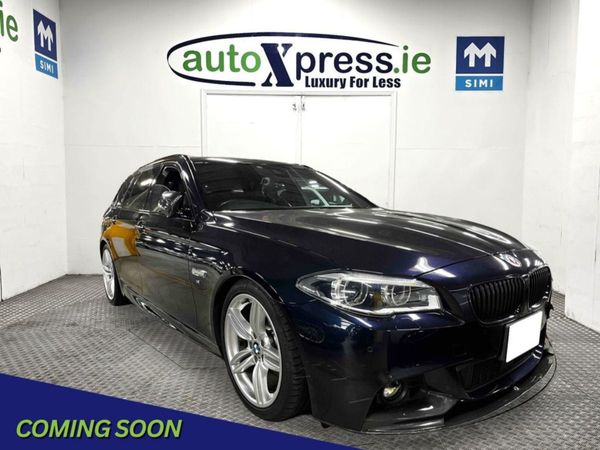 BMW 5-Series Estate, Diesel, 2016, Black