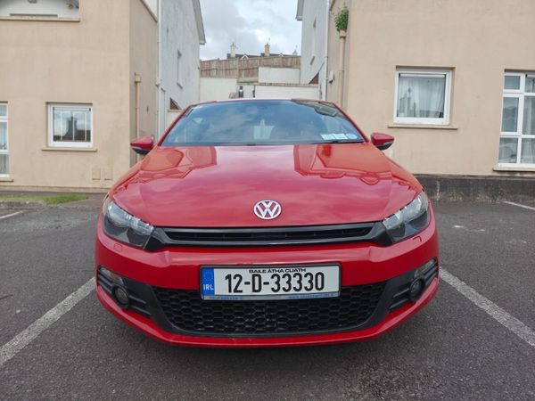Volkswagen Scirocco Hatchback, Diesel, 2012, Red