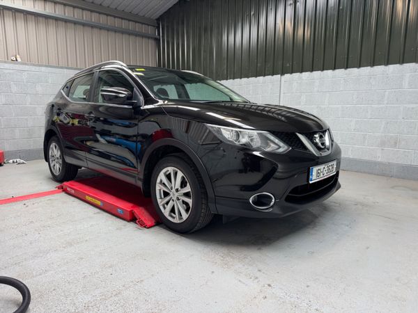 Nissan Qashqai Hatchback, Diesel, 2016, Black