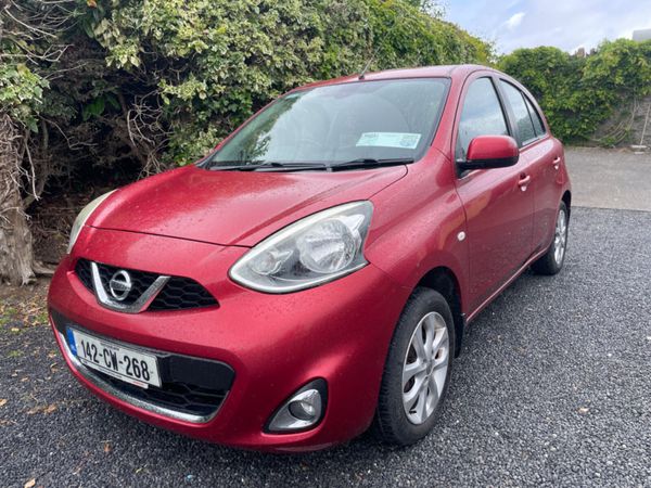 Nissan Micra Hatchback, Petrol, 2014, Red