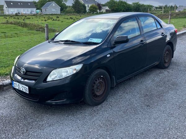 Toyota Corolla Saloon, Petrol, 2007, Black