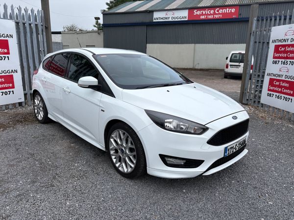 Ford Focus Hatchback, Petrol, 2017, White