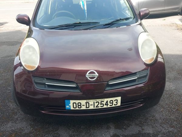 Nissan Micra Hatchback, Petrol, 2008, Red
