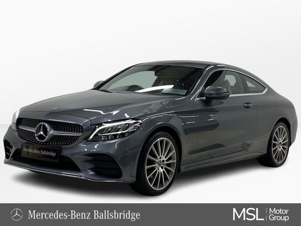 Mercedes-Benz C-Class Coupe, Petrol, 2019, Grey