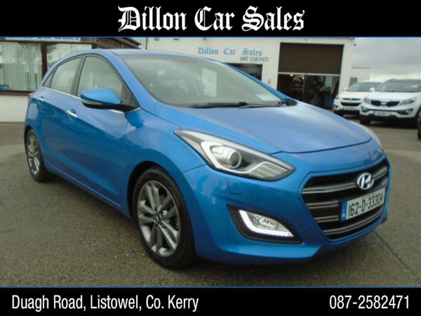 Hyundai i30 Hatchback, Diesel, 2016, Blue