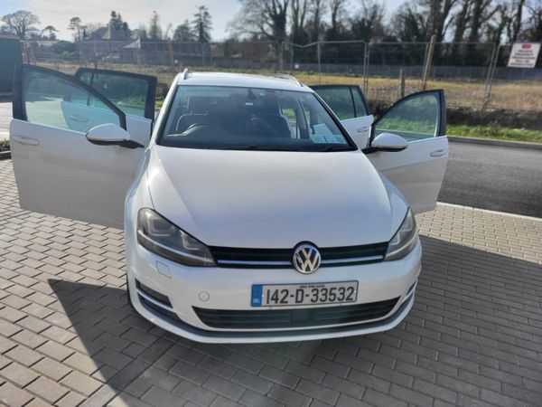 Volkswagen Golf Estate, Petrol, 2014, White