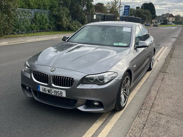 BMW 5-Series Saloon, Diesel, 2014, Grey