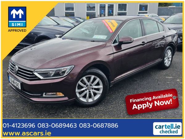 Volkswagen Passat Saloon, Diesel, 2015, Red