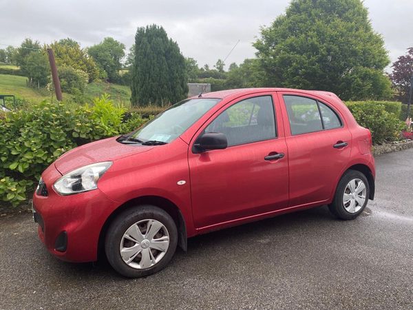 Nissan Micra Hatchback, Petrol, 2016, Red
