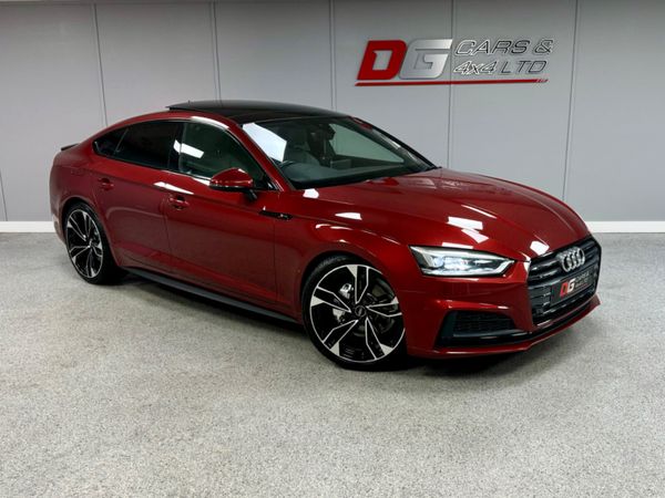 Audi A5 Hatchback, Diesel, 2017, Red