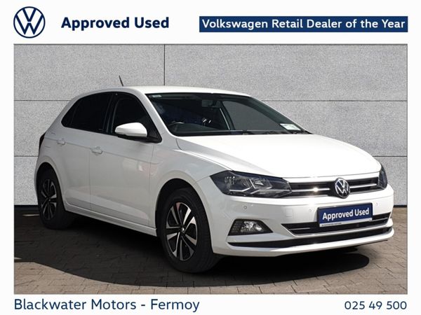 Volkswagen Polo Hatchback, Petrol, 2021, White
