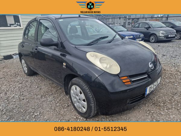 Nissan Micra Hatchback, Petrol, 2005, Black