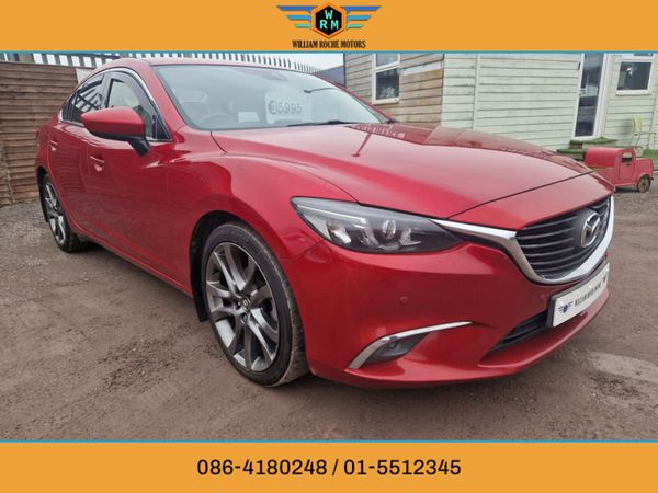 Mazda Mazda6 Saloon, Diesel, 2015, Red
