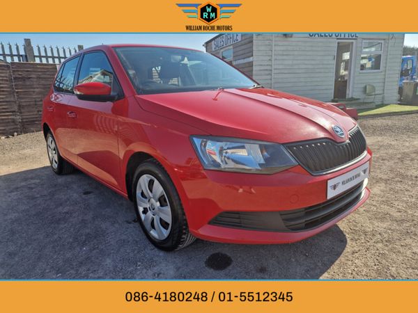 Skoda Fabia Hatchback, Petrol, 2016, Red