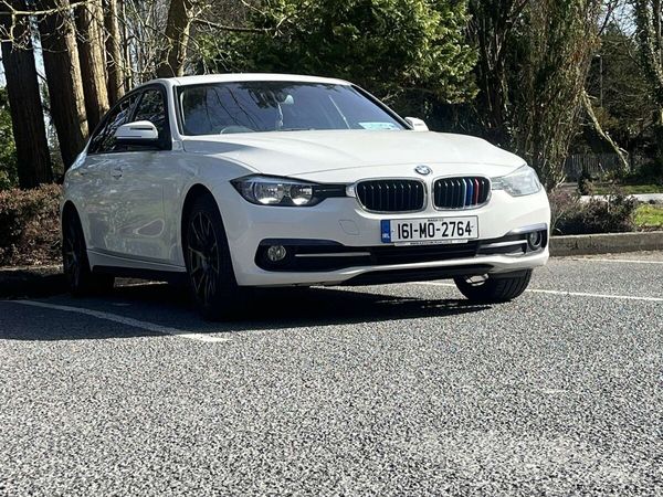 BMW 3-Series Saloon, Diesel, 2016, White