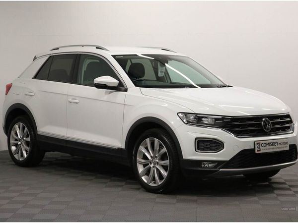 Volkswagen T-Roc , Diesel, 2019, White