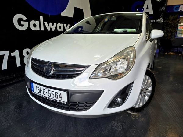 Opel Corsa Hatchback, Petrol, 2013, White