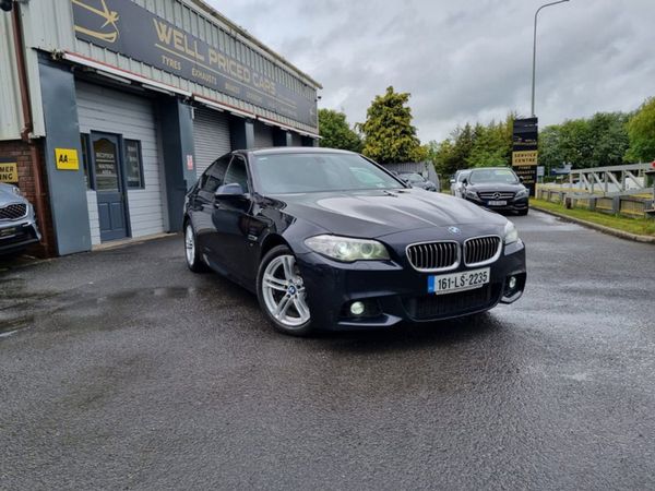BMW 5-Series Saloon, Diesel, 2016, Black