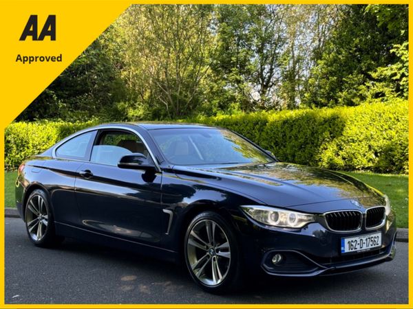 BMW 4-Series Coupe, Petrol, 2016, Blue