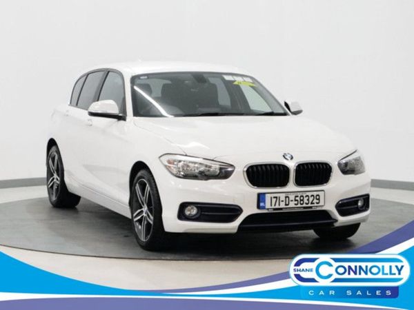 BMW 1-Series Hatchback, Diesel, 2017, White